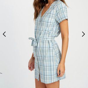 Landed Button Up Dress